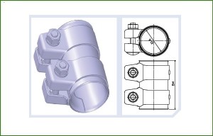 ABRAÇADEIRA VW11